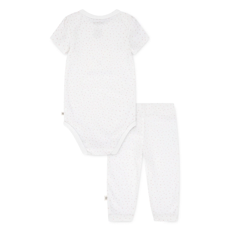 CONJUNTO 2 PIEZAS BODY Y PANTALON CONEJITO BEBE HUGGIES - 2