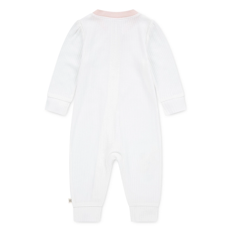 PIJAMA CON CIERRE FLORES BEBE HUGGIES - 2