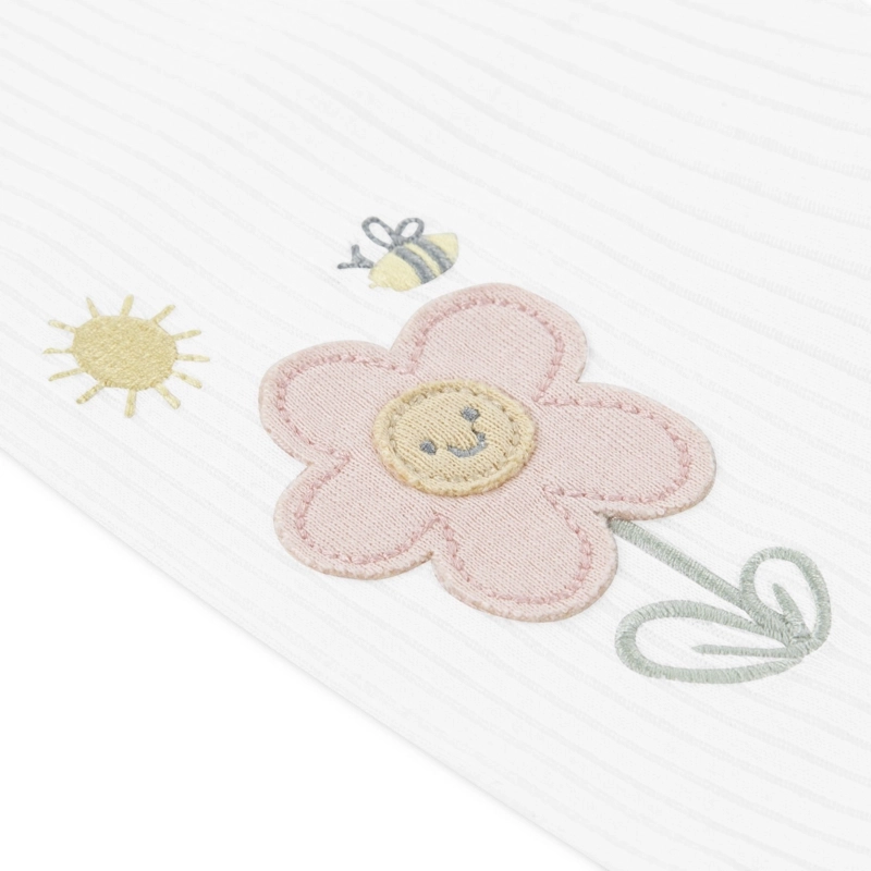 PIJAMA CON CIERRE FLORES BEBE HUGGIES - 3