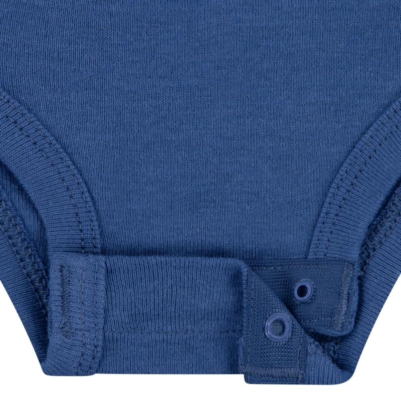 SET DE 3 PIEZAS BODIES MANGA CORTA NEUTROS BEBE HUGGIES - 3