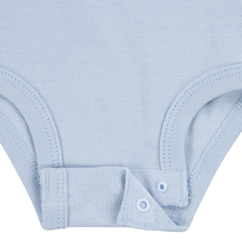 SET DE 3 PIEZAS BODIES MANGA CORTA NEUTROS BEBE HUGGIES - 4