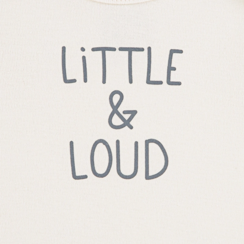 SET DE 3 PIEZAS BODIES MANGA CORTA FRASES BEBE HUGGIES - 3