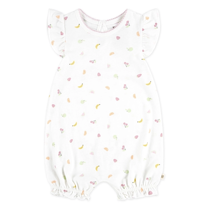 ENTERITO CORTO CON VOLANTES FRUTAS BEBE HUGGIES - 1