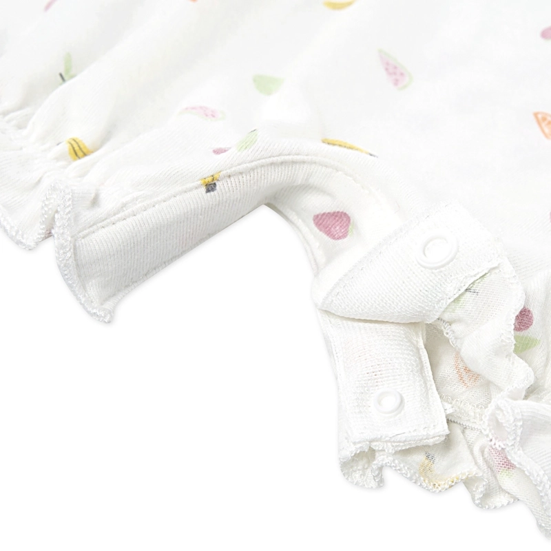 ENTERITO CORTO CON VOLANTES FRUTAS BEBE HUGGIES - 4