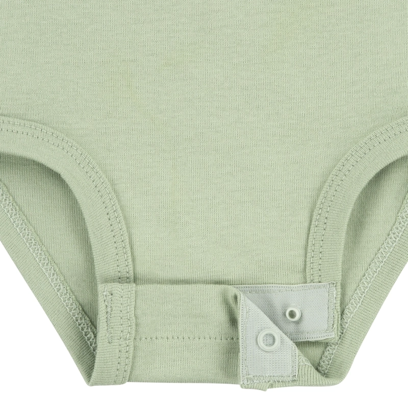 CONJUNTO 3 PIEZAS BODIES MANGA CORTA Y PANTALON GRANJA BEBE HUGGIES - 3