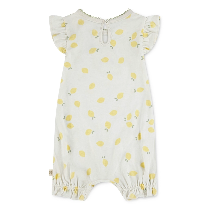 ENTERITO CORTO CON VOLANTES LIMONES BEBE HUGGIES - 2