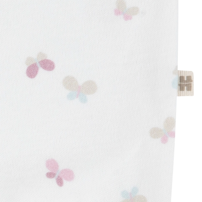 CONJUNTO 3 PIEZAS CHALECO, PANTALON Y GORRO MARIPOSAS BEBE HUGGIES - 6