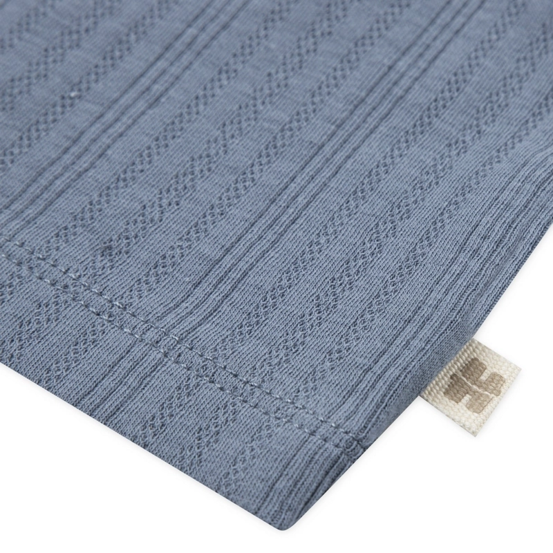 CONJUNTO 3 PIEZAS CHALECO, PANTALON Y GORRO AZUL BEBE HUGGIES - 4