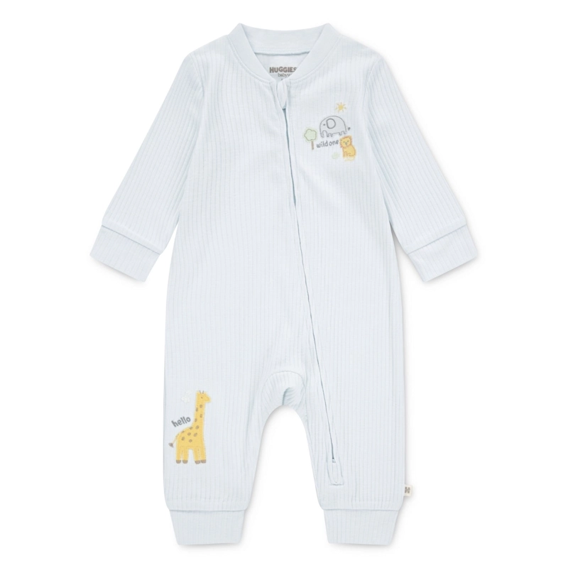 PIJAMA CON CIERRE CELESTE BEBE HUGGIES - 1