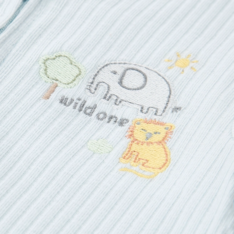 PIJAMA CON CIERRE CELESTE BEBE HUGGIES - 3