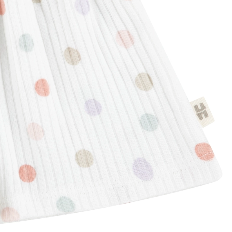 CONJUNTO 2 PIEZAS VESTIDO Y PANTALON PUNTITOS BEBE HUGGIES - 6