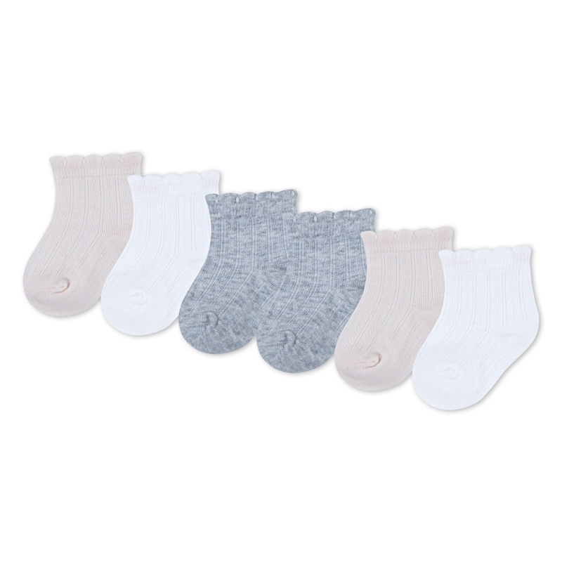 PACK 6 CALCETINES CON RIBETE BEBE HUGGIES - 1