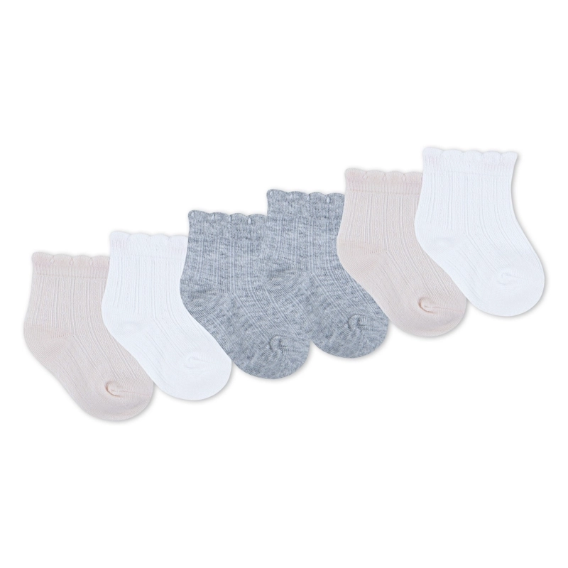 PACK 6 CALCETINES CON RIBETE BEBE HUGGIES - 2