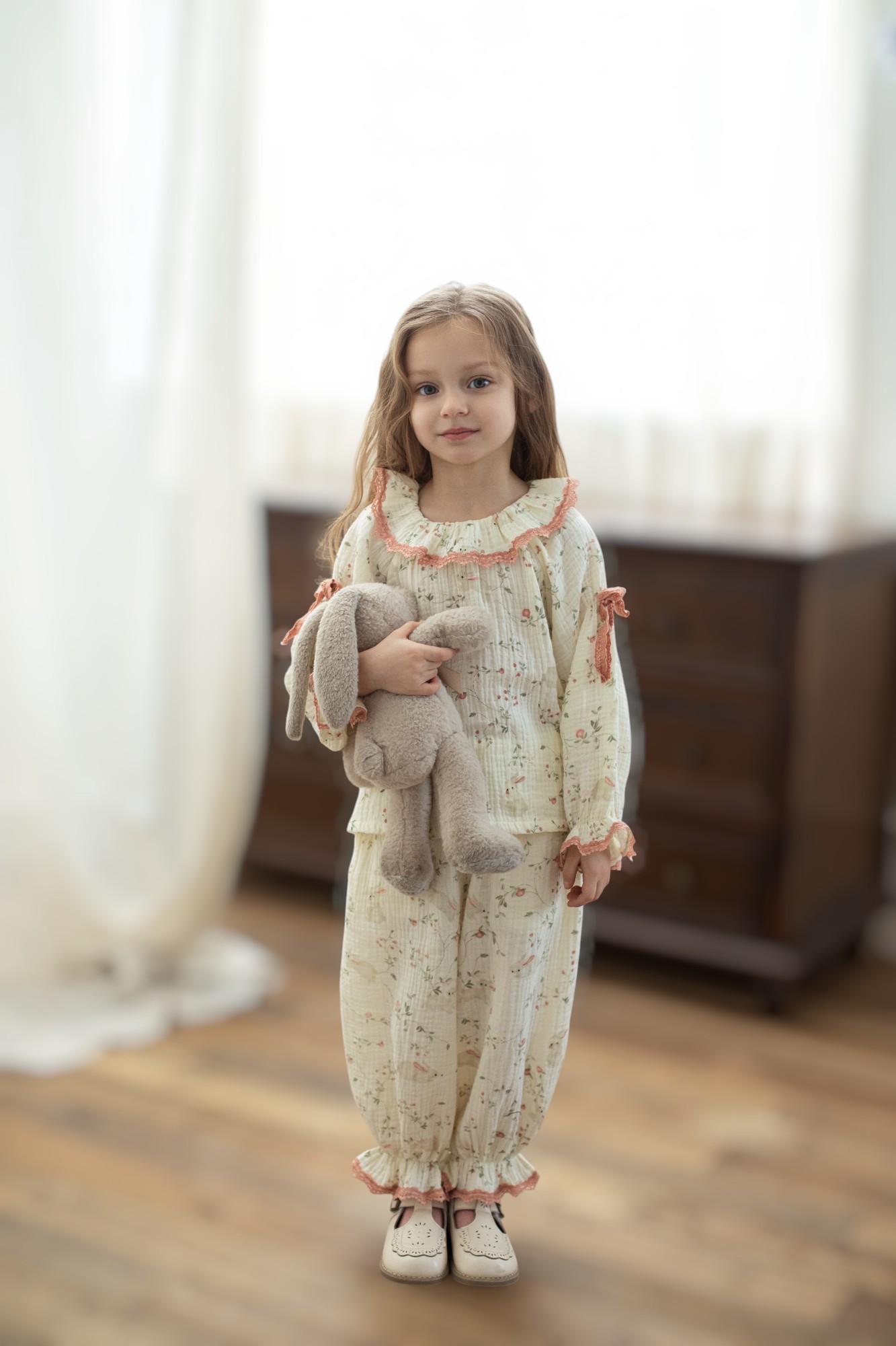 PIJAMA NIÑA 100 % ALGODÓN SUAVE | ESTILO DE BEBÉ - 1