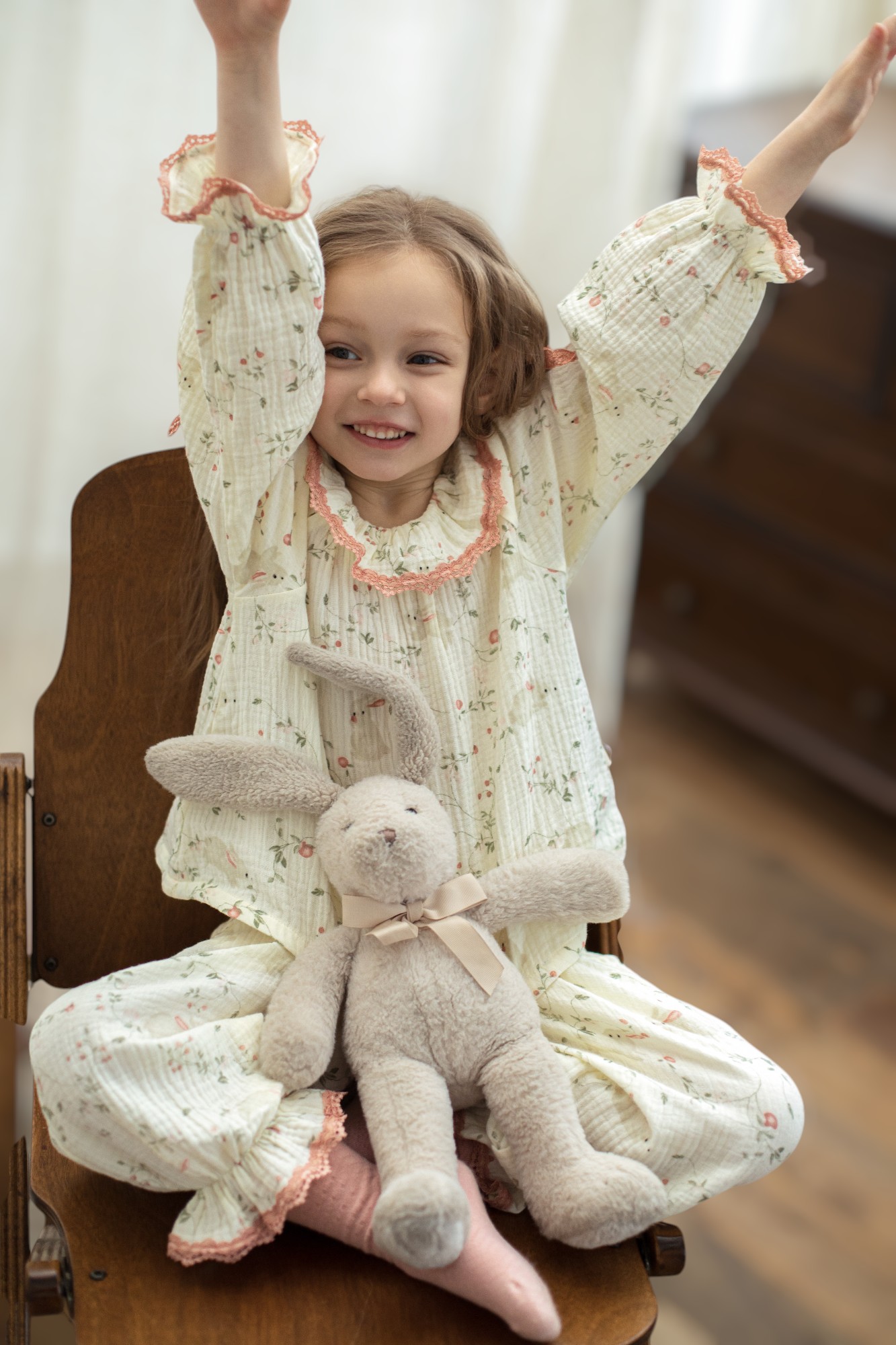 PIJAMA NIÑA 100 % ALGODÓN SUAVE | ESTILO DE BEBÉ - 11