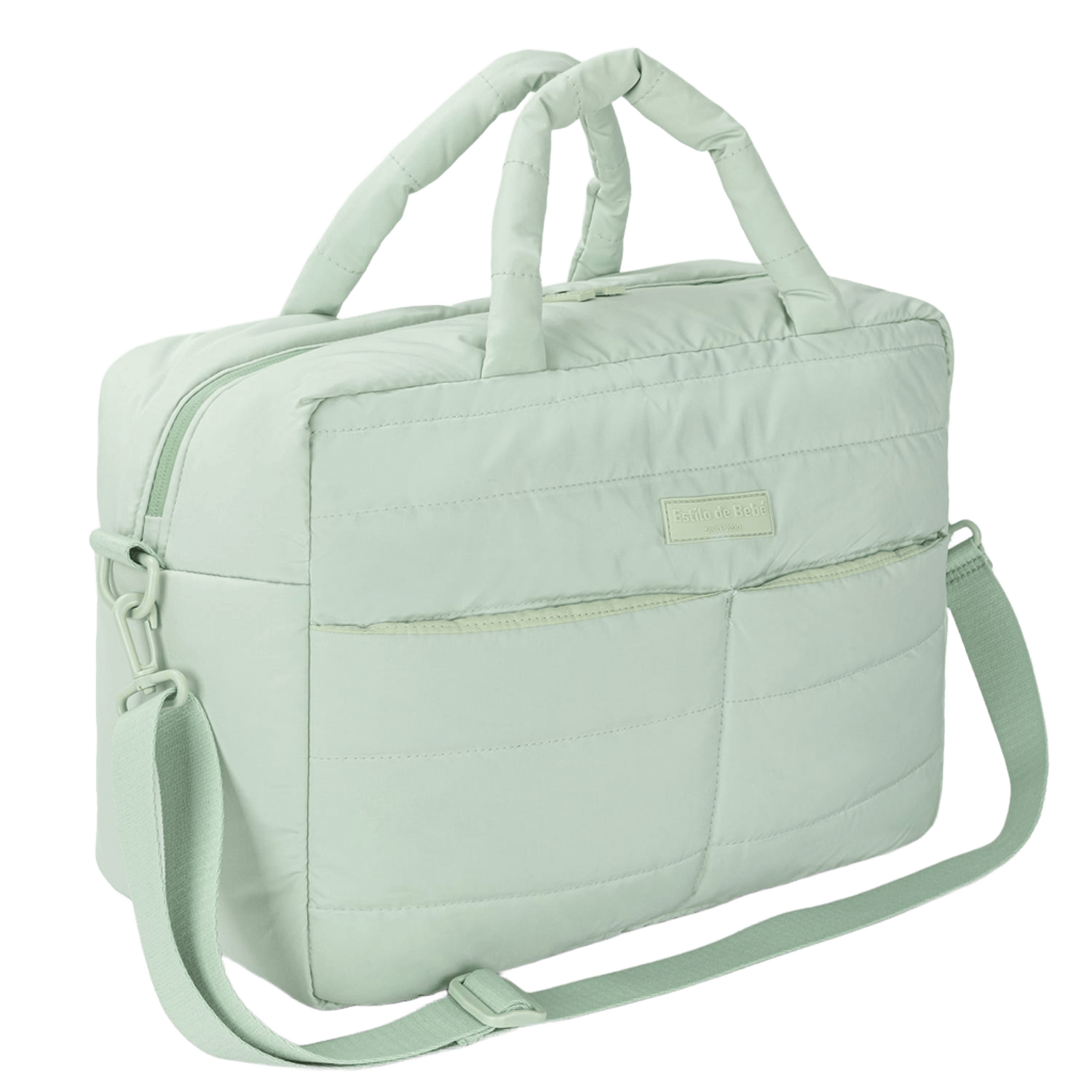 BOLSO MATERNAL IMPERMEABLE 24L CON CAMBIADOR Y BOLSILLO TÉRMICO | ACOLCHADO Y MULTIFUNCIONAL - 1