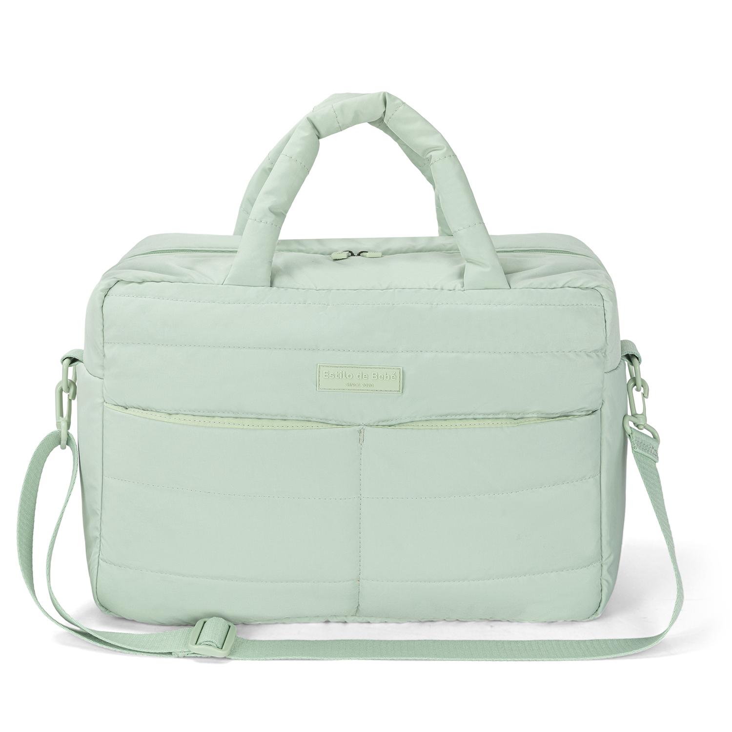 BOLSO MATERNAL IMPERMEABLE 24L CON CAMBIADOR Y BOLSILLO TÉRMICO | ACOLCHADO Y MULTIFUNCIONAL - 3