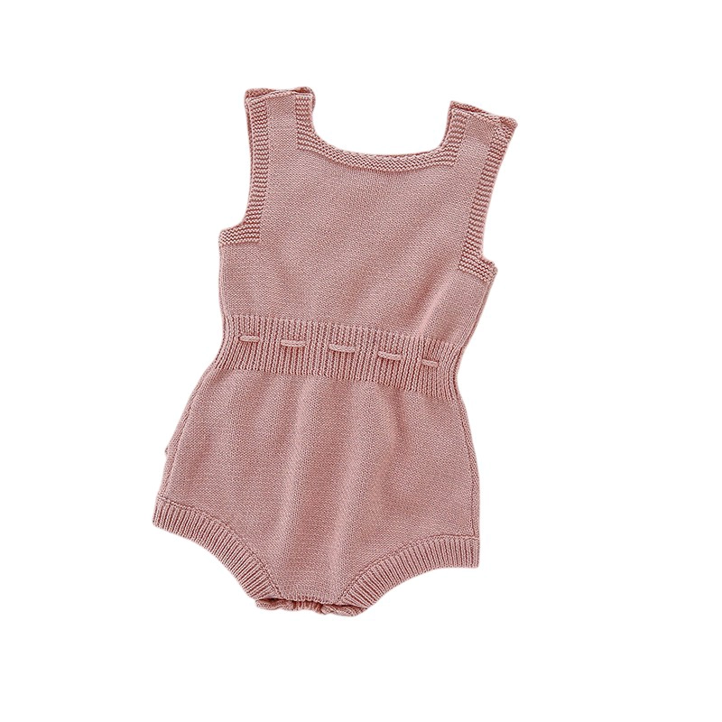 ENTERITO TEJIDO ALGODON BEBE  CON POMPONES – SUAVE, COMODO Y ABRIGADOR - 2