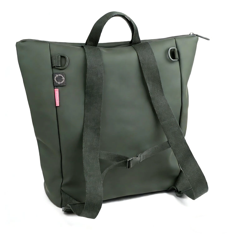 Mochila Pañalera para Papás Verde Oscuro 20L con Cambiador Portátil - 2