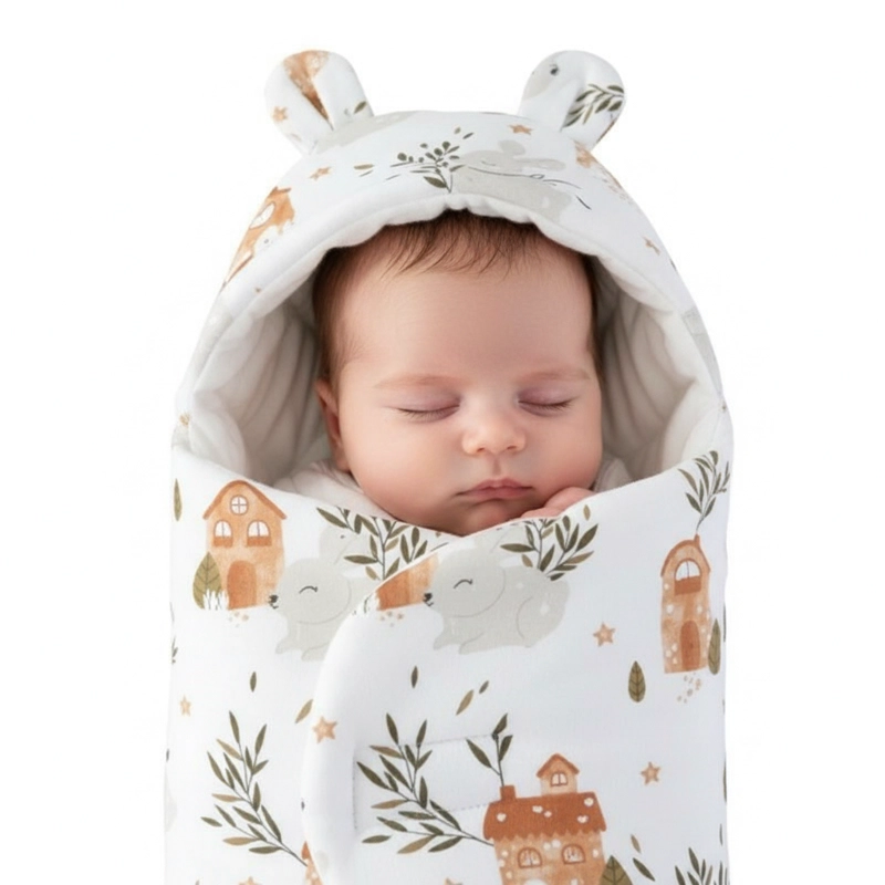 SAQUITO DE DORMIR PARA BEBE  100% ALGODON – BOSQUE ENCANTADO - 3