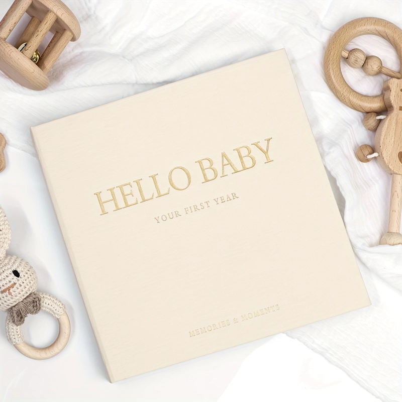 ALBUM DE RECUERDOS BEBE  PRIMER AÑO HELLO BABY | LIBRO DE MEMORIAS - 1