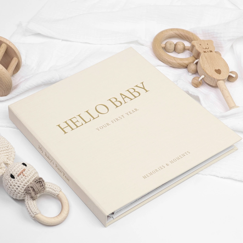ALBUM DE RECUERDOS BEBE  PRIMER AÑO HELLO BABY | LIBRO DE MEMORIAS - 2