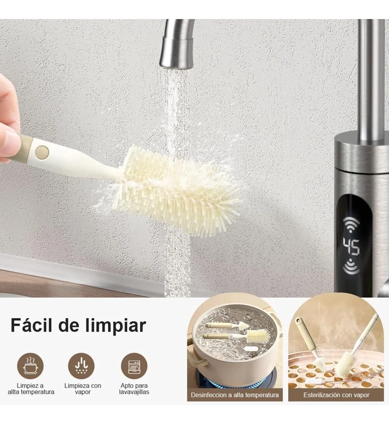 SET LIMPIADOR DE MAMADERAS 7 EN 1 – PORTATIL Y LIBRE DE BPA - 8