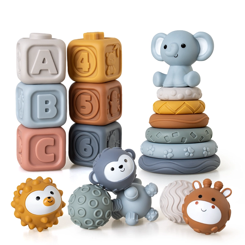 SET SENSORIAL 3 EN 1 PARA BEBE  19 PIEZAS 6M+ - 1