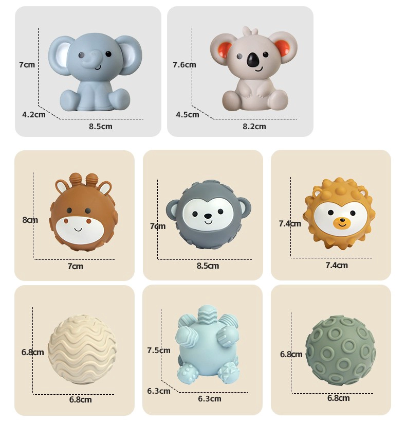 SET SENSORIAL 3 EN 1 PARA BEBE  19 PIEZAS 6M+ - 6