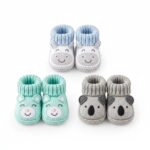 SET 3 PARES ZAPATITOS CROCHET BEBE  RECIE N NACIDO - 4