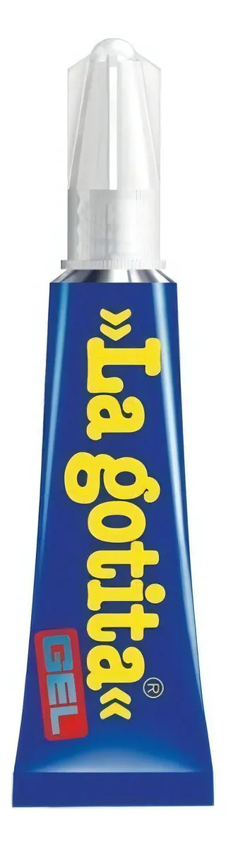 ADHESIVO INSTANTÁNEO LA GOTITA 10ML COLOR BLANCO - 3
