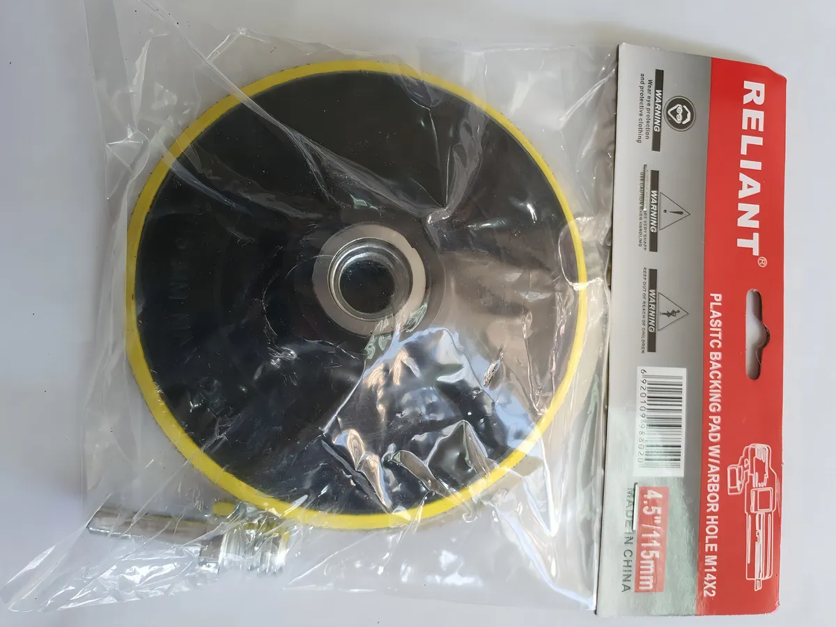DISCO VELCRO 4 1/2 PARA ESMERIL Y TALADRO - 3