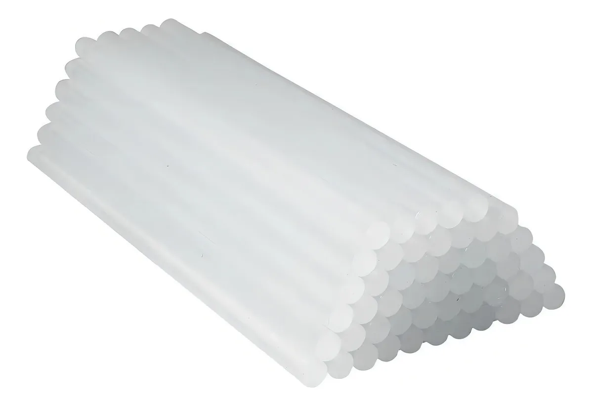 BARRAS DE SILICONA PEGAMENTO X 1 KG PARA PISTOLAS FINAS - 1