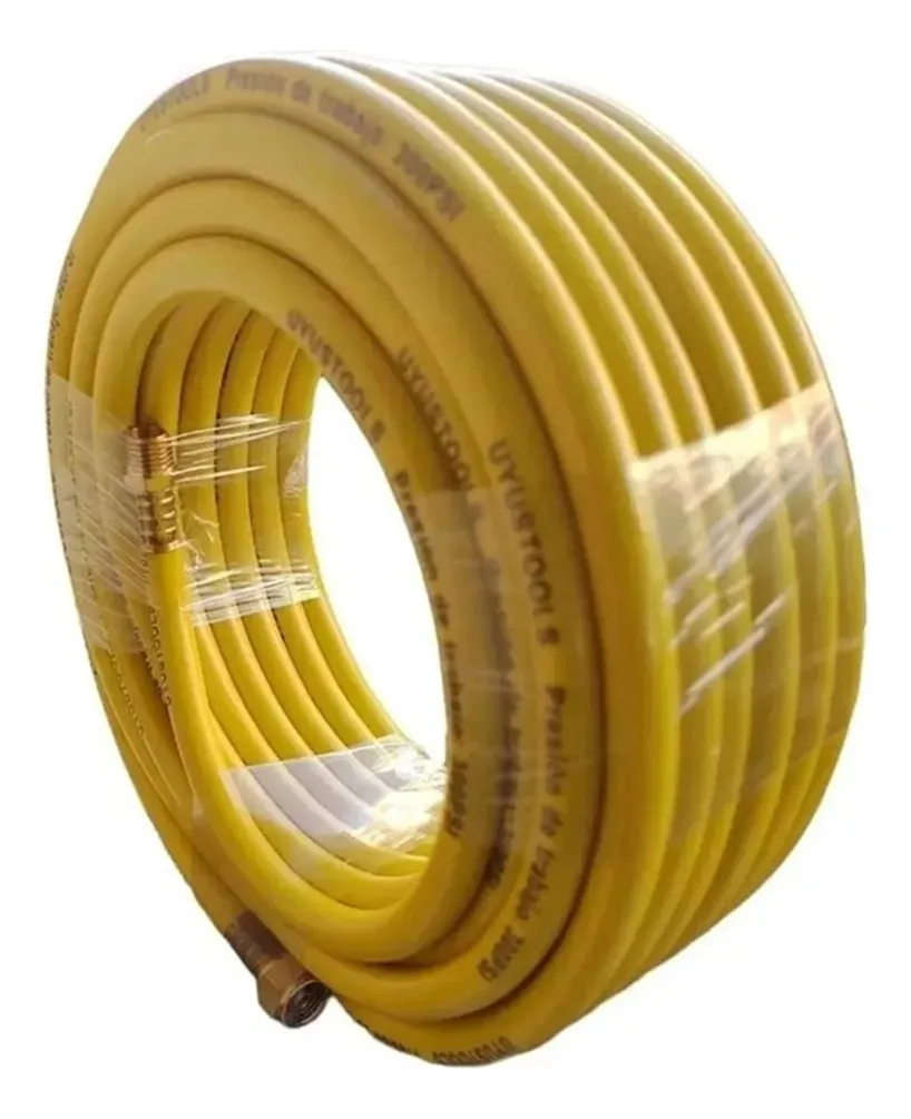 MANGUERA PARA COMPRESOR DE AIRE 1/4 15 MTS 300PSI UYUSTOOLS - 4