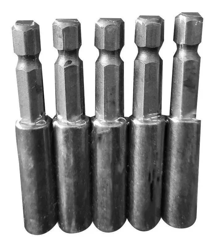 5 ADAPTADOR PUNTAS MAGNÉTICAS ALARGADOR DE 1/4 60MM - 1
