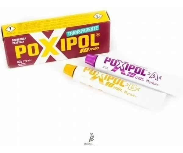 POXIPOL, SOLDADURA PLÁSTICA 14 ML TRANSPARENTE - 2
