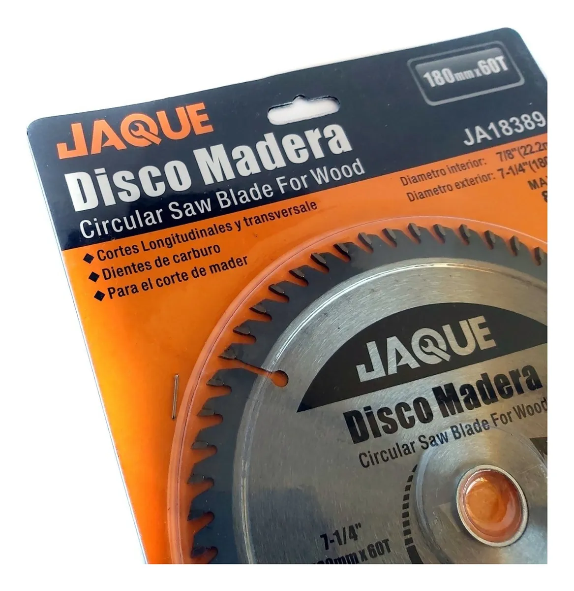 DISCO CORTE MADERA 7 1/4 60 DIENTES - 3