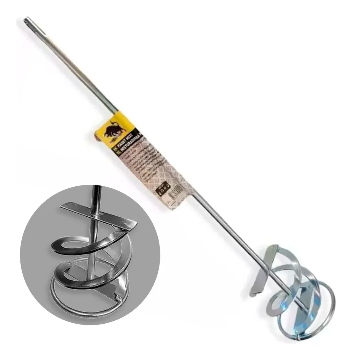 MEZCLADOR DE PINTURA REVOLVEDOR 100X550MM PARA TALADRO SDS - 5