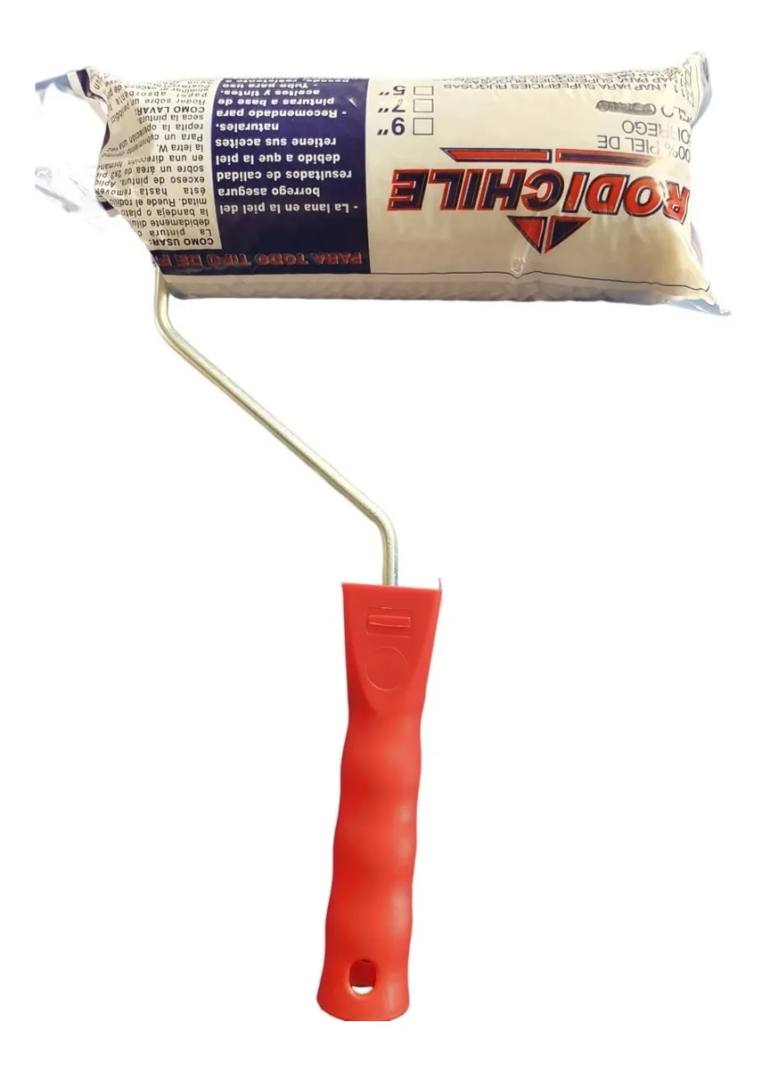 RODILLO CHIPORRO NATURAL 23 CM PELO - 1