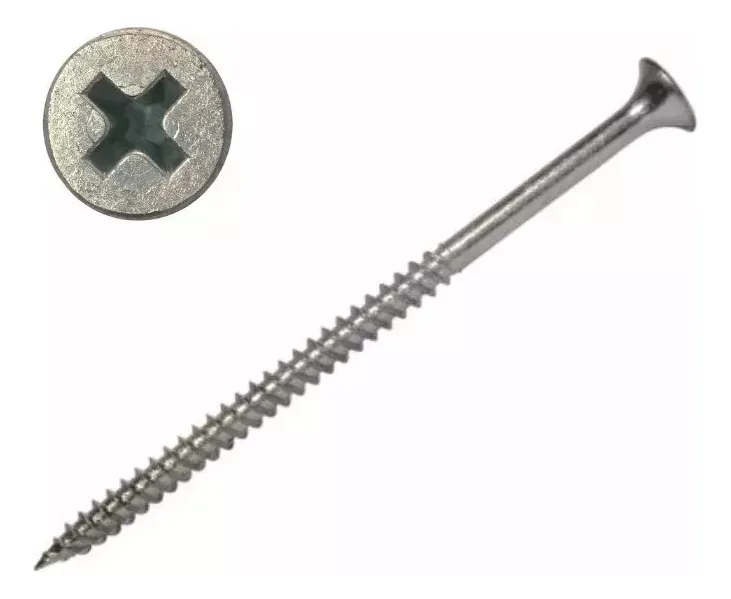 TORNILLO MADERA CRS 8 X 3 PULGADAS (250 UNIDADES) - 1