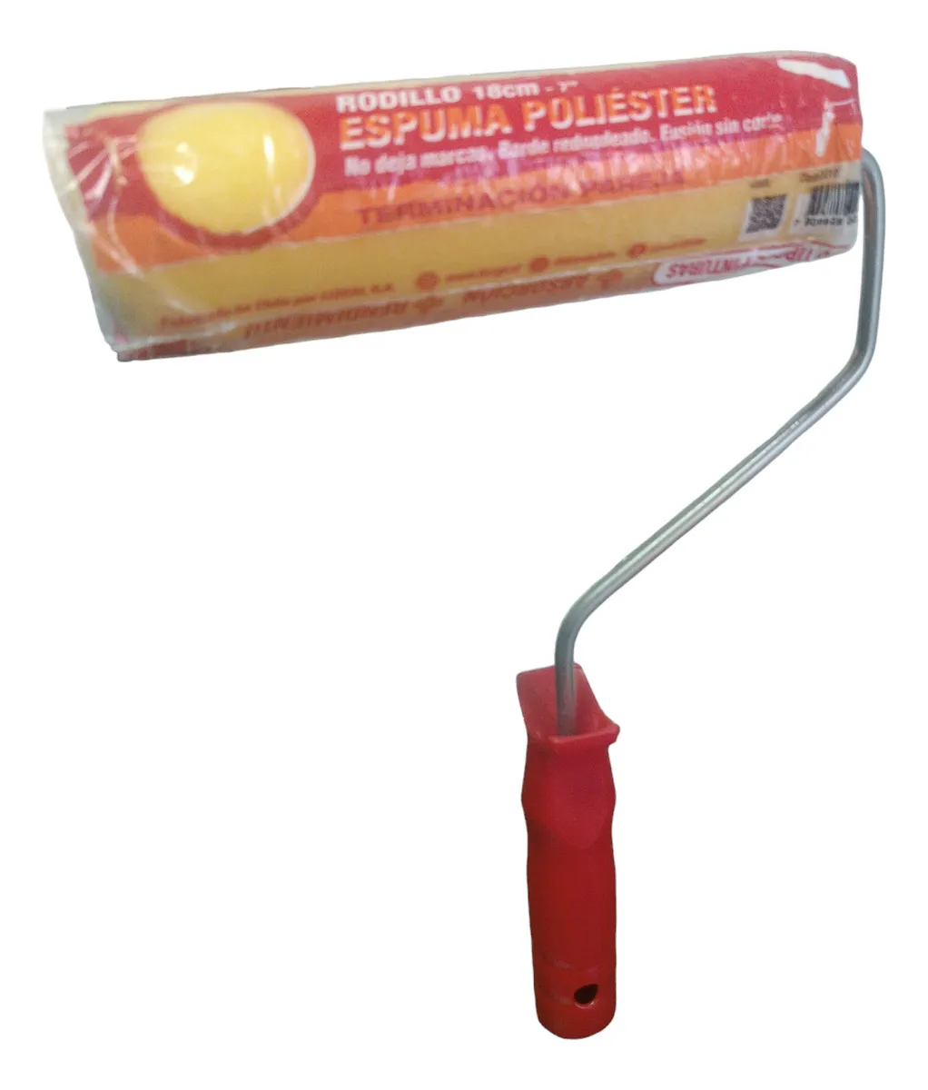 RODILLO ESPONJA ESPUMA POLIESTER 18CM - 4
