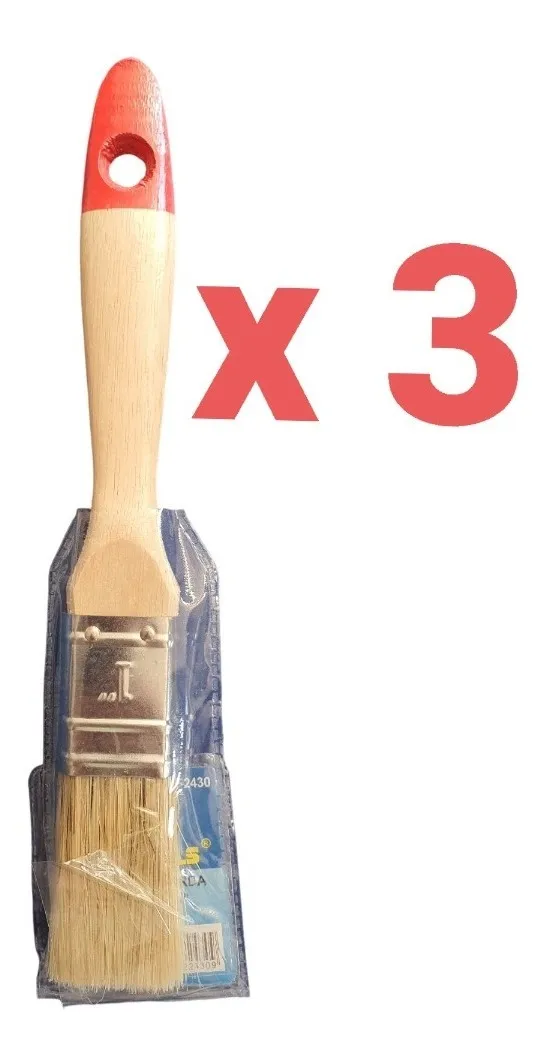 BROCHA 1 PULGADAS PACK 3 UND - 2