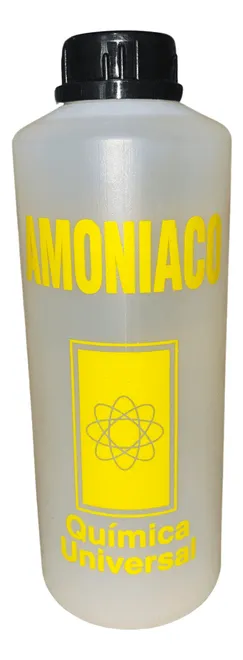 AMONIACO LIQUIDO BOTELLA 1 LITRO QUIMICA UNIVERSAL - 2