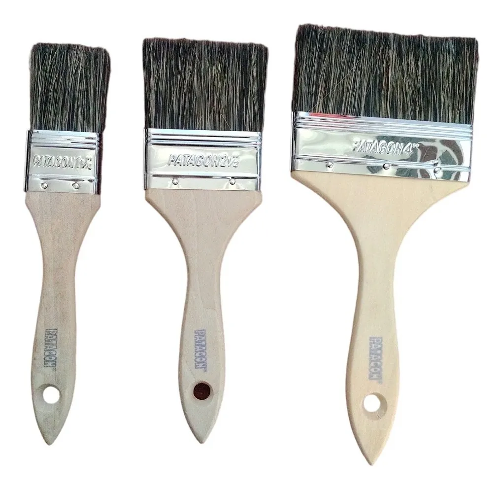 BROCHA CERDA NATURAL 2 1/2 PULGADAS PATAGON - 2