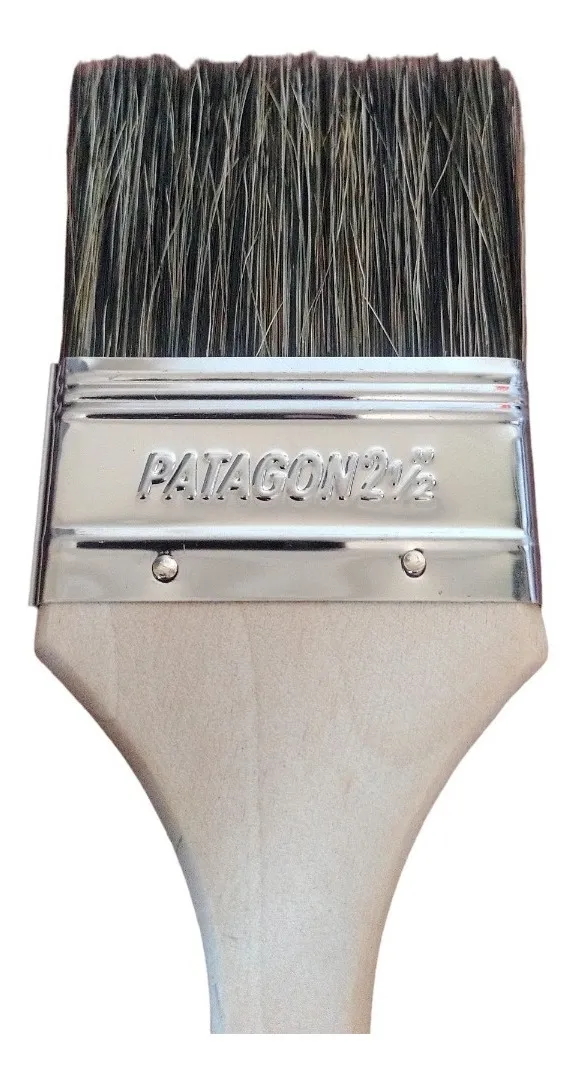 BROCHA CERDA NATURAL 2 1/2 PULGADAS PATAGON - 3