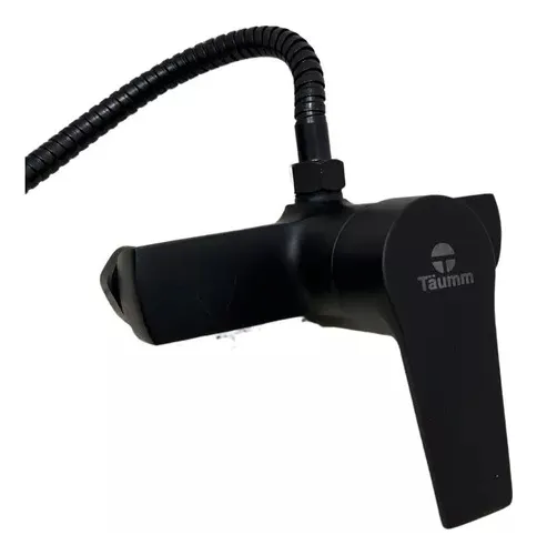 MONOMANDO DUCHA NOTTE NEGRO TAUMM LLAVE DUCHA - 2