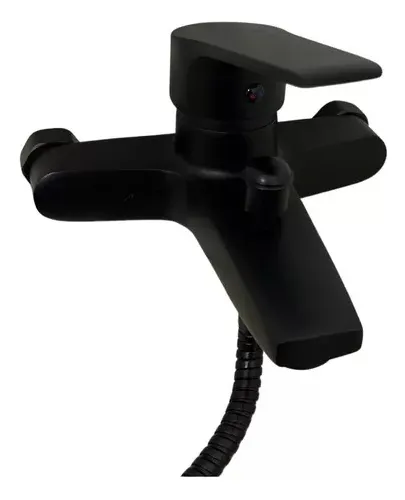 MONOMANDO TINA DUCHA NOTTE NEGRO TAUMM LLAVE PARA DUCHA - 2