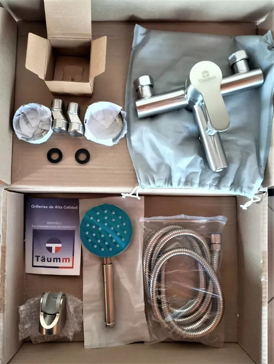 MONOMANDO DUCHA+TINA MODERN INOX TAUMM - 3