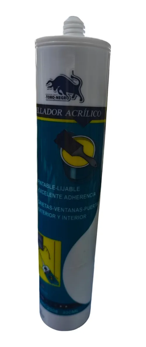 SELLADOR ACRÍLICO PINTABLE PARA INTERIOR Y EXTERIOR BLANCO - 1