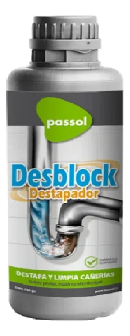 DESTAPADOR CAÑERIAS 700GR DESBLOCK PASSOL - 1